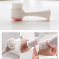 Duale Silikon-Reinigungsbürste – Sanftes Peeling & Tiefenreinigung der Poren