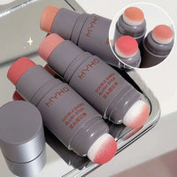 Double-Ended Blush Stick — Matte Creamy Rouge for a Natural Flush