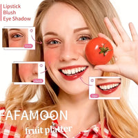 4-Color Fruity Lip Tint Water Gloss — Moisturizing & High Pigment