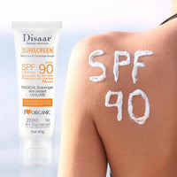 SPF 90+ Waterproof Sunscreen Cream — Face & Body