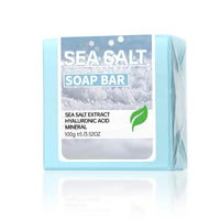 Sea Salt & Hyaluronic Acid Cleansing Soap — Deep Purifying & Moisturizing