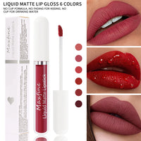 Velvet Matte Liquid Lipstick — Waterproof & Long-Lasting