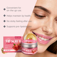 Strawberry Lip Scrub — Exfoliating & Brightening