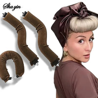 Hitzlose Flexi Rod Lockenwickler — Hitzefreies Locken-Stirnband mit Haken