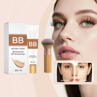 SPF 30 BB Cream — Tinted Moisturizer with Hyaluronic Acid & Eco Brush