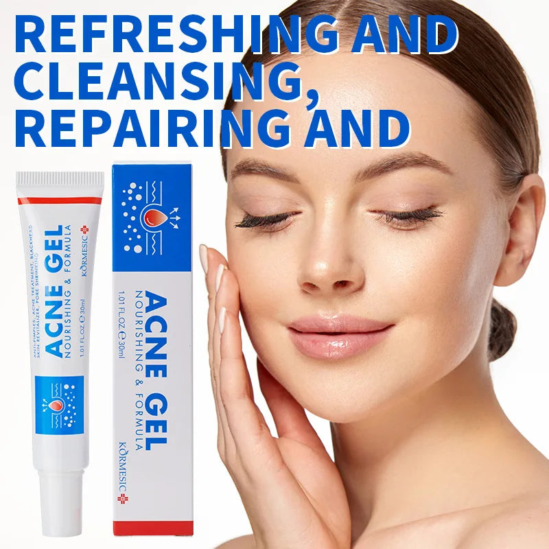 Salicylic Acid Acne Reduce Face Cream Fade Pimple Spots Deep Cleaning Pore Anti-acne Scar Oil Control Gel Moisturizing Skincare