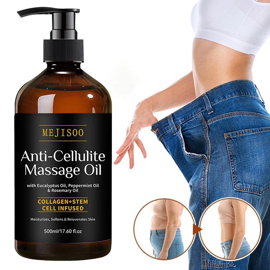 Firming Anti-Cellulite Body Massage Oil — 500ml
