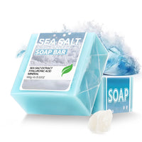 Sea Salt & Hyaluronic Acid Cleansing Soap — Deep Purifying & Moisturizing